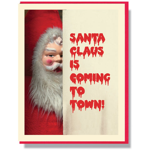 Creepy Santa Claus Is Coming To Town