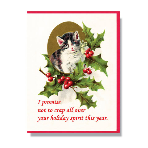 Won't Crap Holiday Spirit