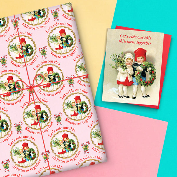 Shitstorm Wrapping Paper