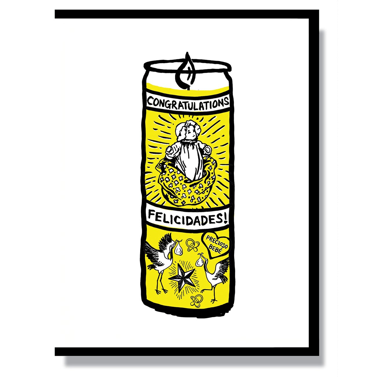 New Baby Prayer Candle