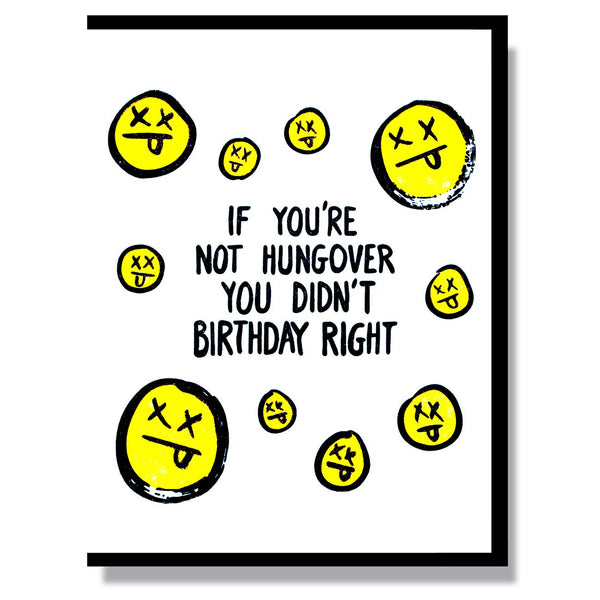 Birthday Hangover