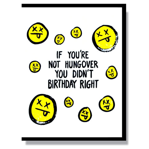 Birthday Hangover