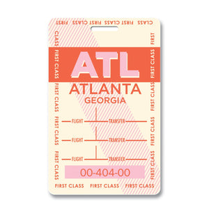 Atlanta Luggage Tag