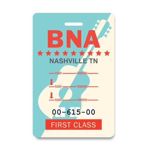 Nashville Luggage Tag