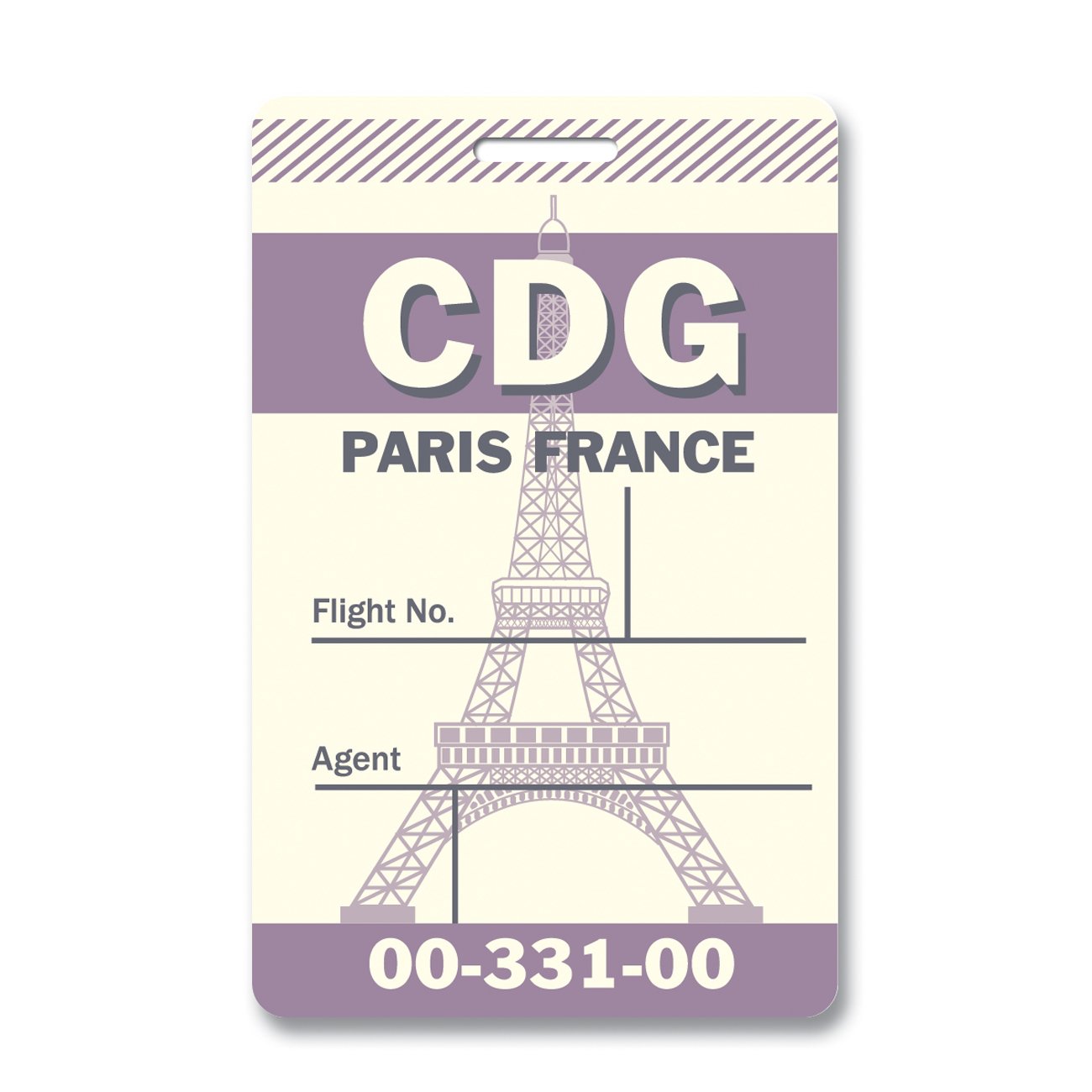 Paris Luggage Tag