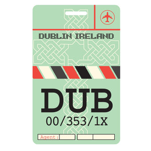 Ireland Luggage Tag