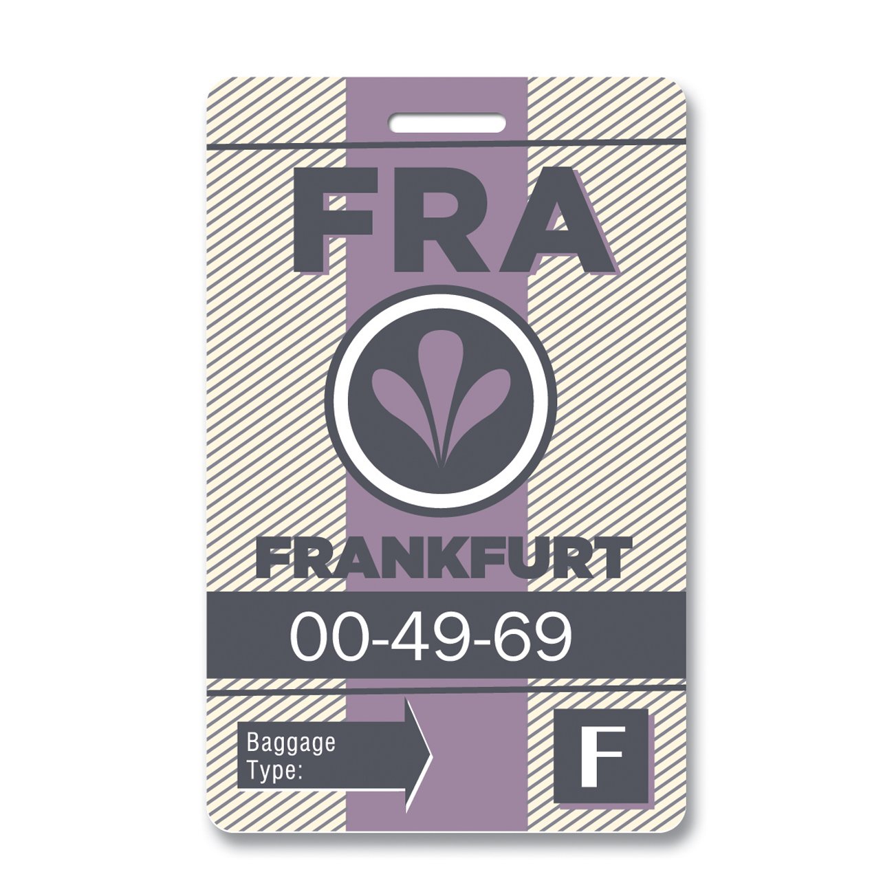 Frankfurt Luggage Tag