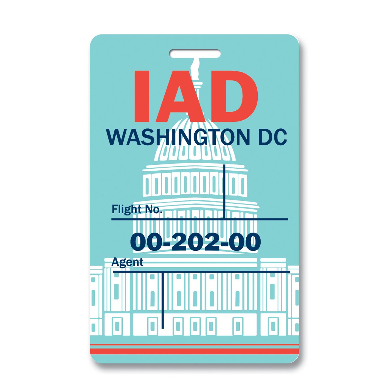 Washington DC Luggage Tag
