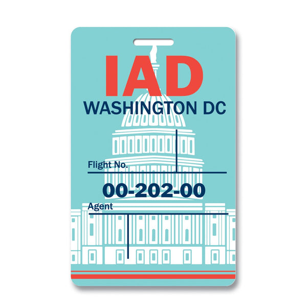Washington DC Luggage Tag
