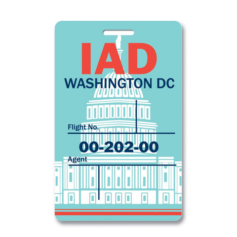 Washington DC Luggage Tag