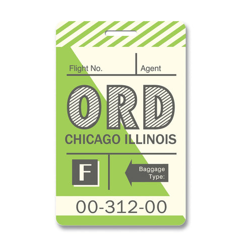 Chicago Luggage Tag