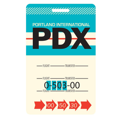 Portland Luggage Tag