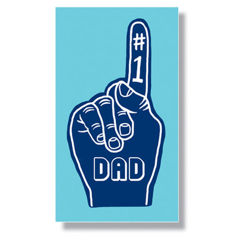 #1 Dad Mini Enclosure Card