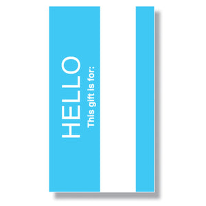 Hello My Name Is Mini Enclosure Card