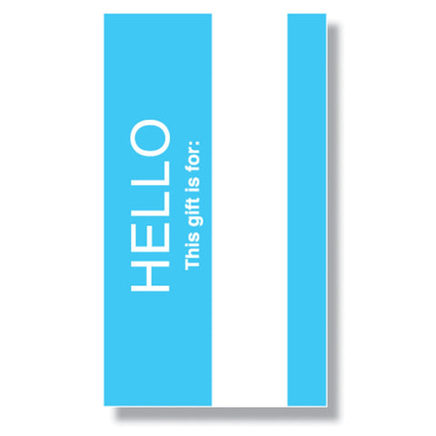 Hello My Name Is Mini Enclosure Card