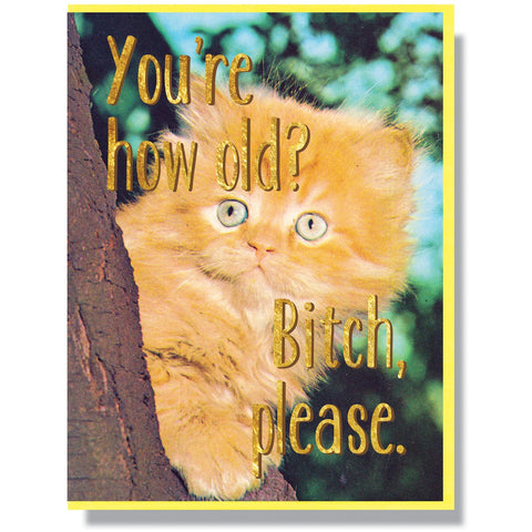 How old? Bitch Please