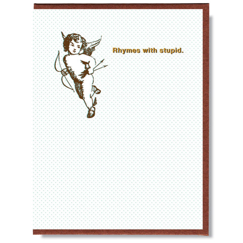 Rhymes With Stupid