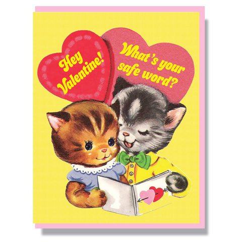 Hey Valentine! What's Your Safe Word?