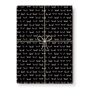 Tiny Boobs Wrapping Paper