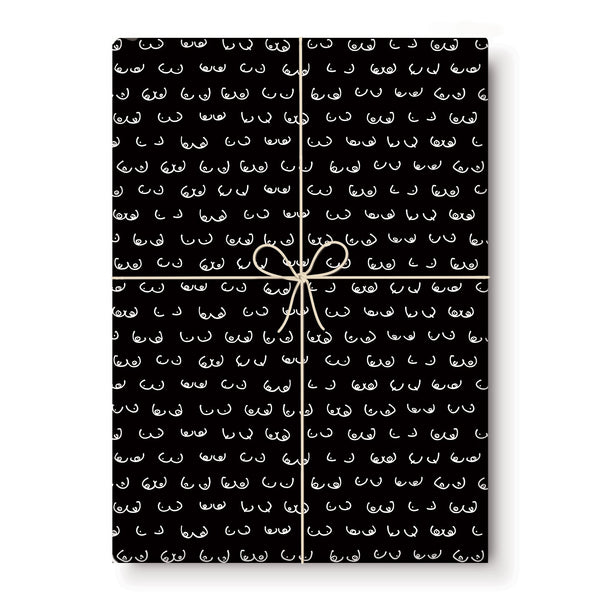 Tiny Boobs Wrapping Paper