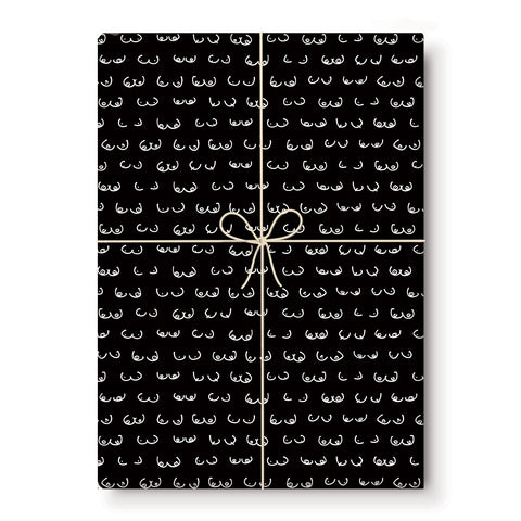 Tiny Boobs Wrapping Paper