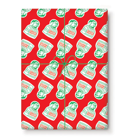 Gangsta Wrapper Biggie Wrapping Paper