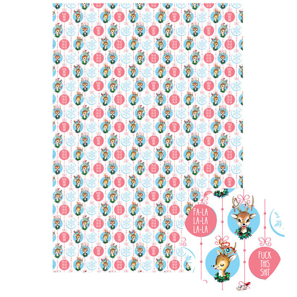 Fa-La-La Wrapping Paper