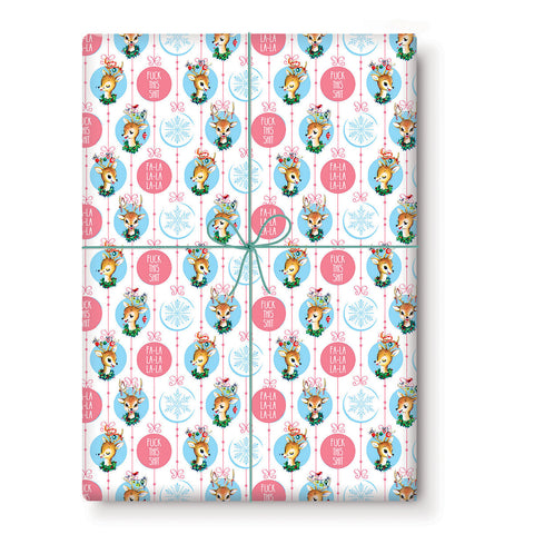 Fa-La-La Wrapping Paper