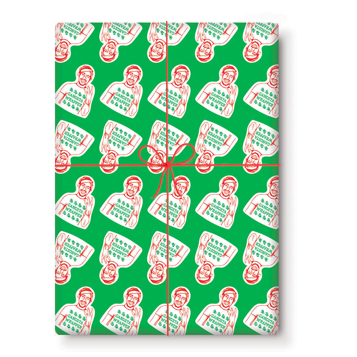 Gangsta Wrapper Tupac Wrapping Paper