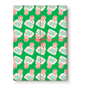Gangsta Wrapper Tupac Wrapping Paper