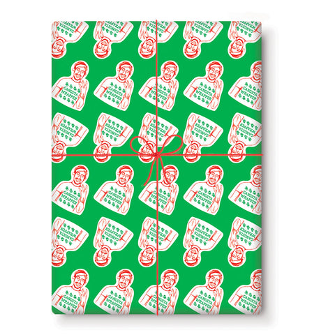 Gangsta Wrapper Tupac Wrapping Paper