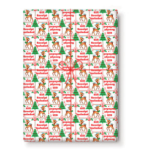 Gift Receipt Included Wrapping Paper