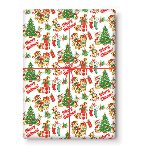 Merry Shitmas Wrapping Paper