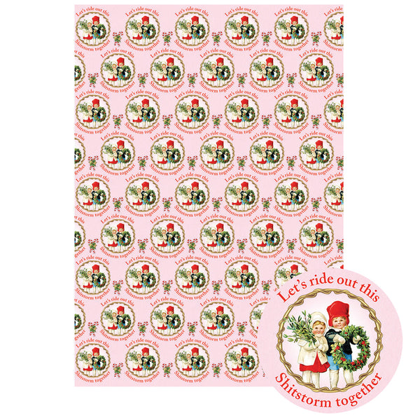 Shitstorm Wrapping Paper