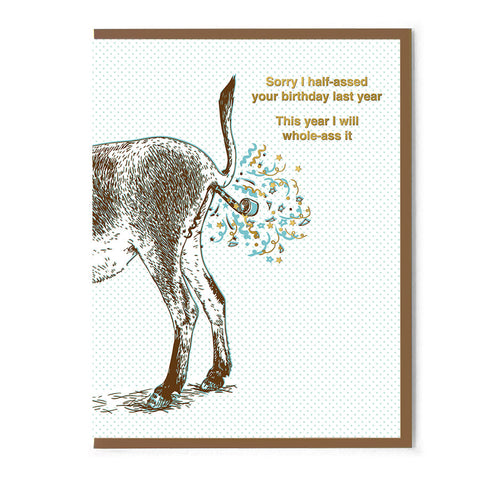 Half-Assed Your Birthday